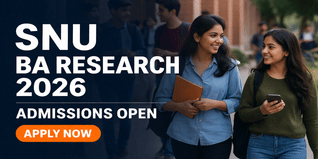 Shiv Nadar University Launches BA Research in Humanities and Social Sciences; Check Details